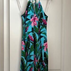 Tommy Bahama Blue Floral Dress